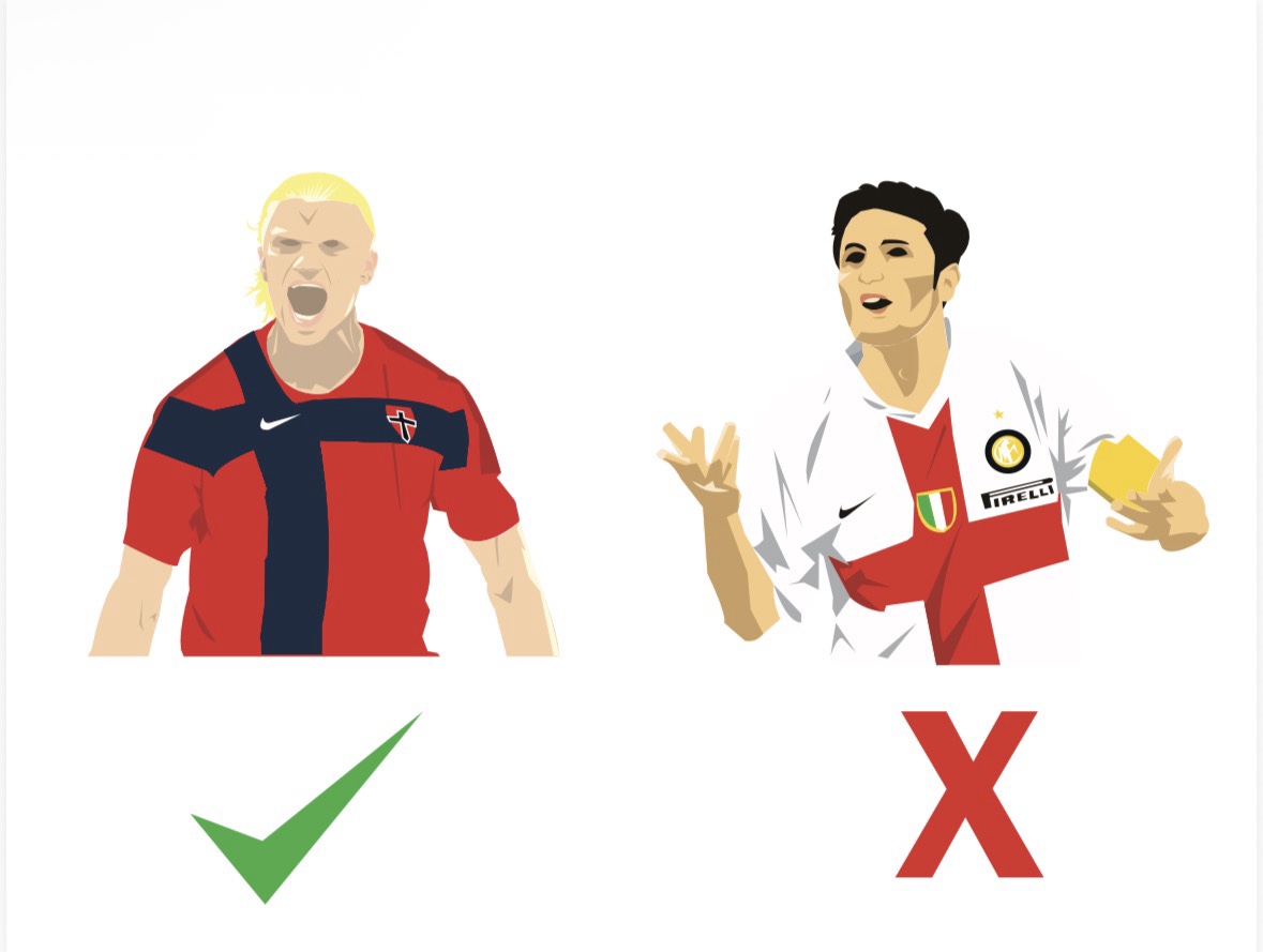 NY LANDSLAGSDRAKT: Ja-flagg og&nbsp;nei-flagg